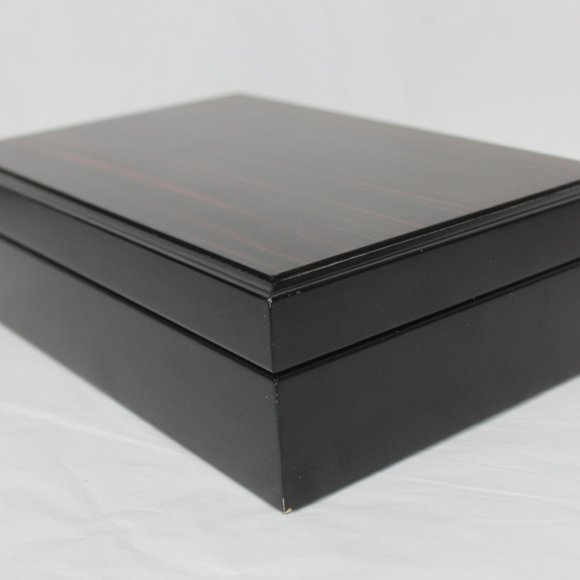 Accessories Mens Wood Jewelry Box With Dividers Poshmark